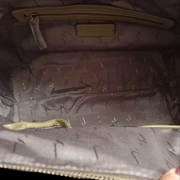 ❤️NEW Simply Vera Vera Wang Army Green Extended Zip Tote, Summer, Gift - Picture 4 of 4